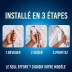 Pommeau de douche anti-calcaire | CalciClair