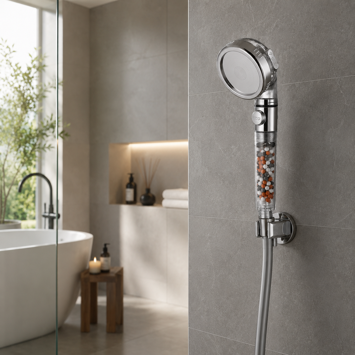 Pommeaux de douche anti-calcaire | ClearFlow