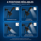 Pommeau de douche haute pression | BoostShower