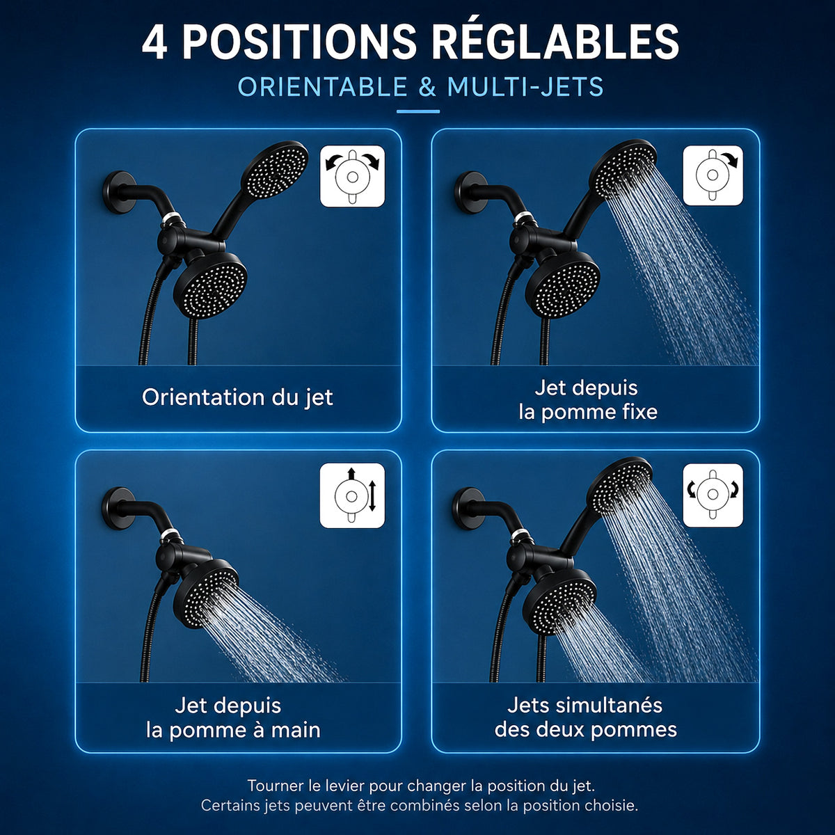 Pommeau de douche haute pression | BoostShower