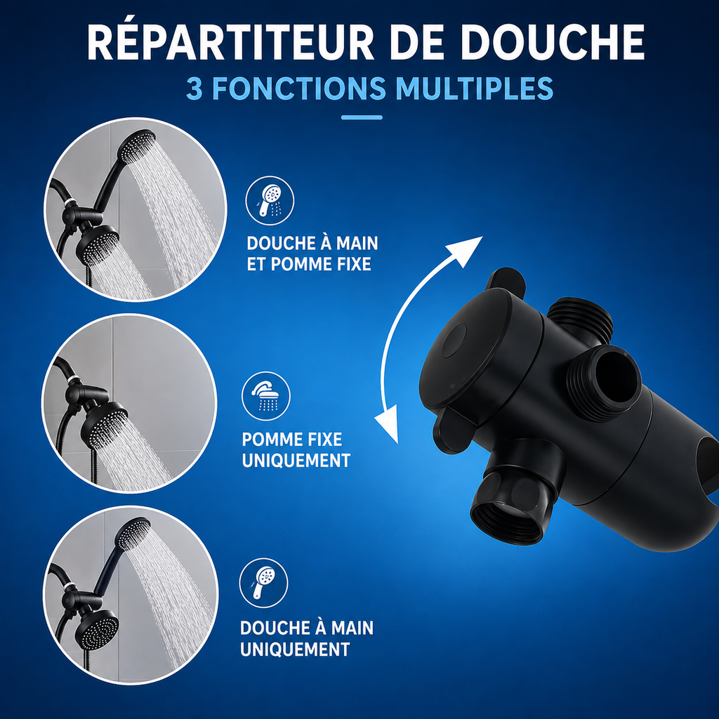 Pommeau de douche haute pression | BoostShower