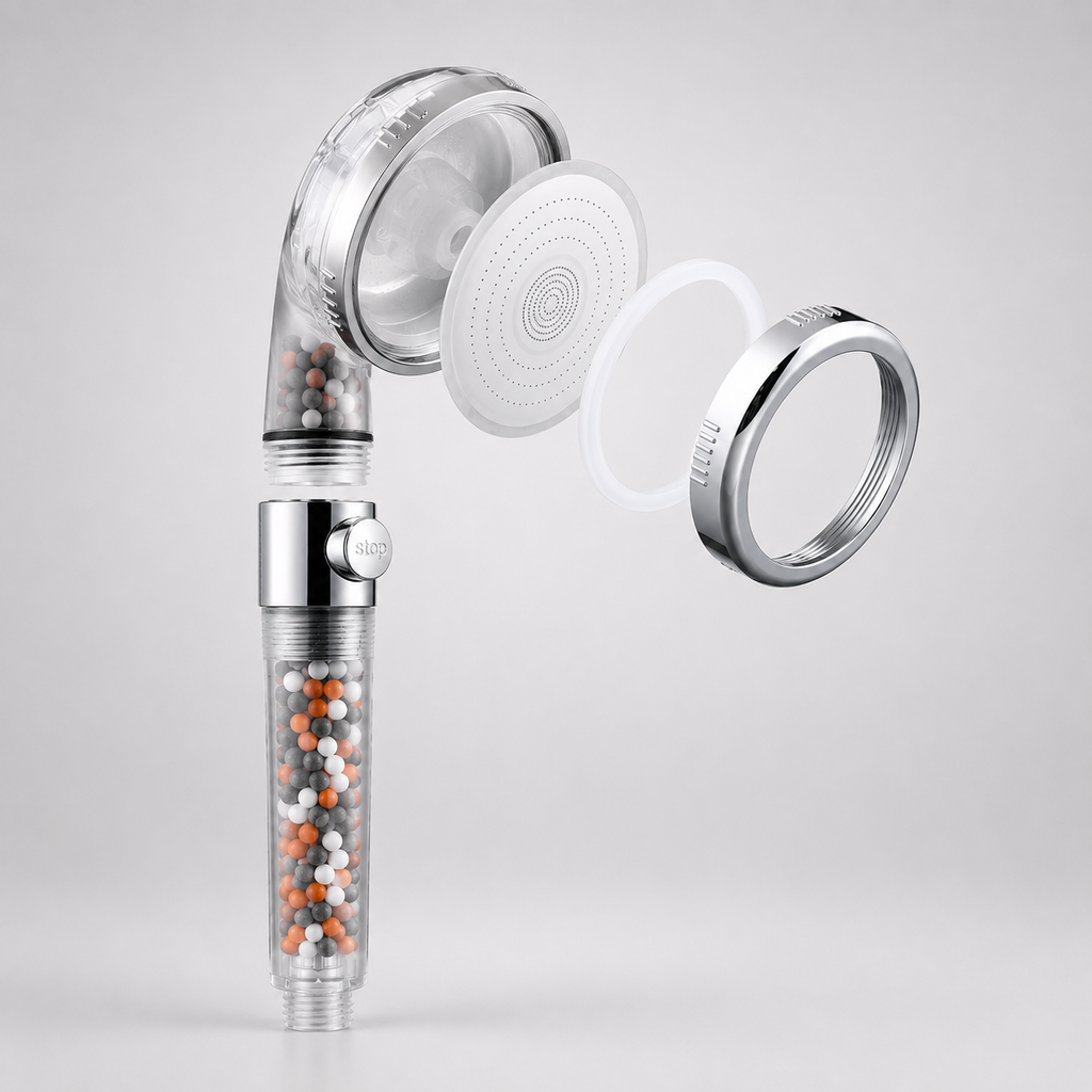 Pommeaux de douche anti-calcaire | ClearFlow
