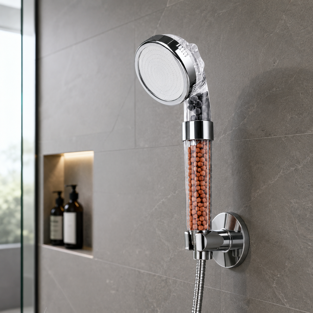 Pommeau de douche anti-calcaire | CalciClair