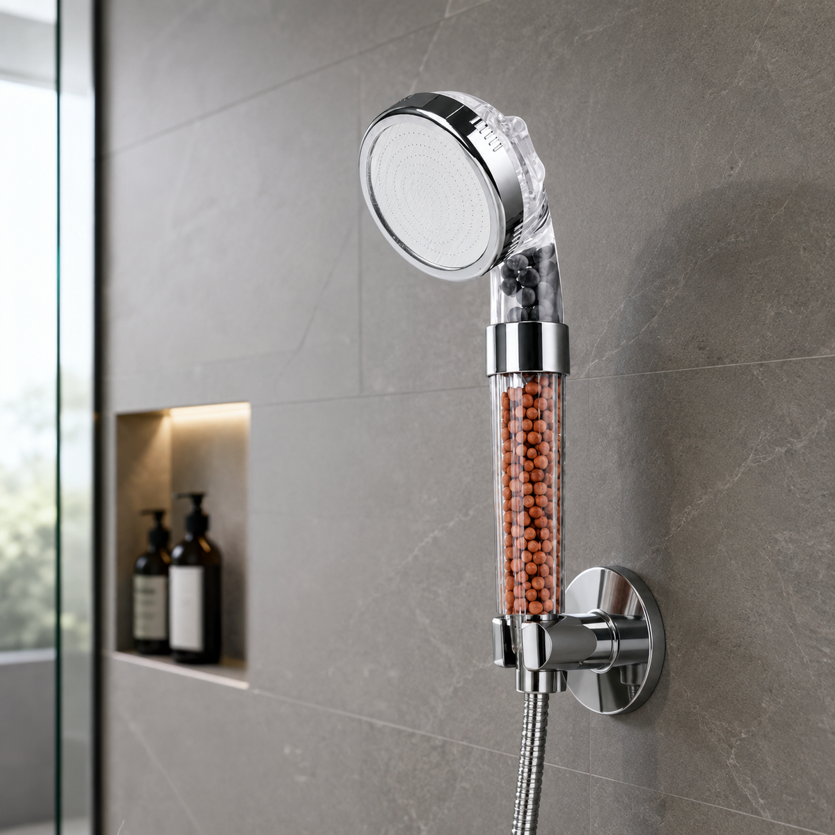 Pommeau de douche anti-calcaire | CalciClair