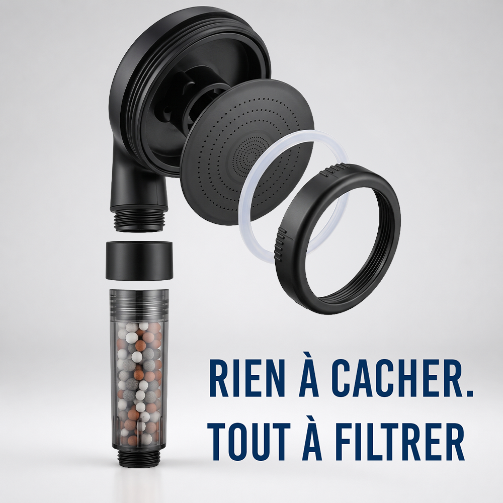 Pommeau anti-calcaire | CalciStop