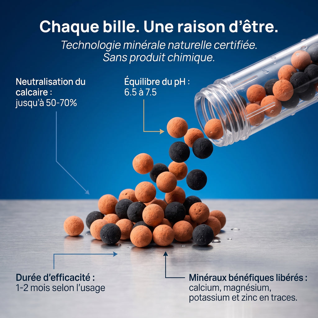 Pommeau anti-calcaire | CalciStop